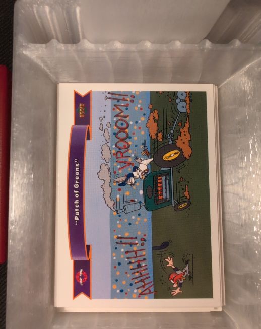 1991 Upper Deck Comic Ball 2 #142 Patch of Greens Bugs Bunny & Yosemite Sam — front