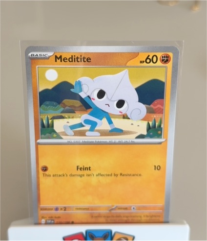 2023 Pokémon Scarlet & Violet #110 Meditite — front