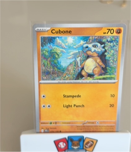 2023 Pokémon Journey Together #076 Cubone — front