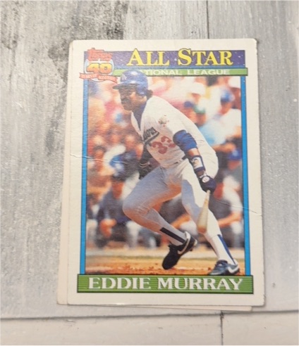 1991 Topps #397 Eddie Murray — front