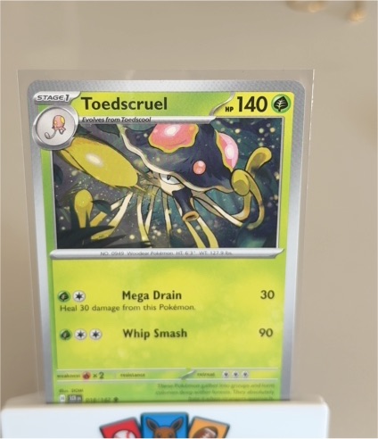2024 Pokémon SV07: Stellar Crown #018 Toedscruel — front