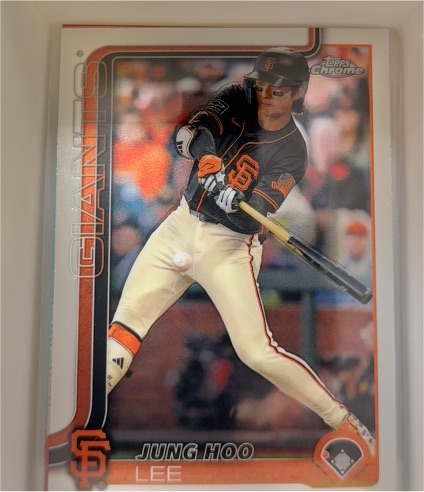 2025 Topps Chrome #119 Jung Hoo Lee — front