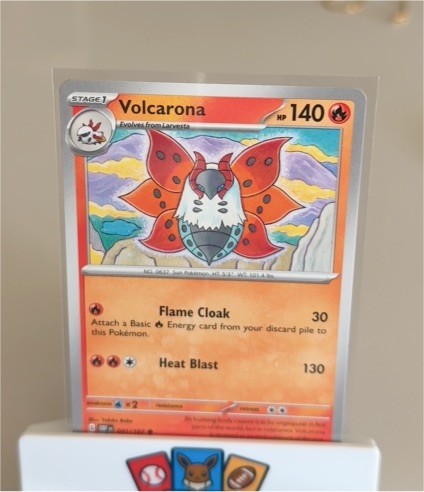 2023 Pokémon Obsidian Flames #041 Volcarona — front
