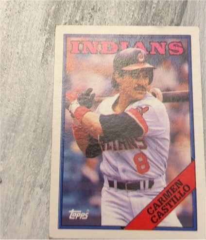 1988 Topps #341 Carmen Castillo — front