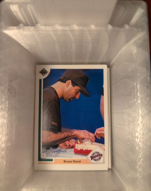 1991 Upper Deck #602 Bruce Hurst — front