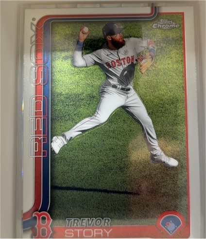 2025 Topps Chrome #232 Trevor Story — front