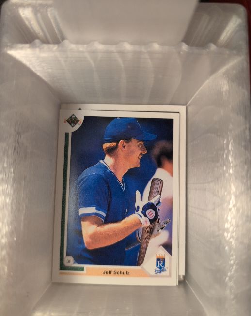 1991 Upper Deck #607 Jeff Schulz — front