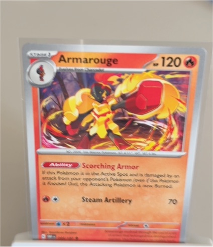 2023 Pokémon Obsidian Flames #044 Armarouge — front