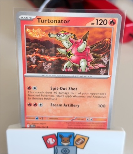 2024 Pokémon Scarlet & Violet Temporal Forces #035 Turtonator — front