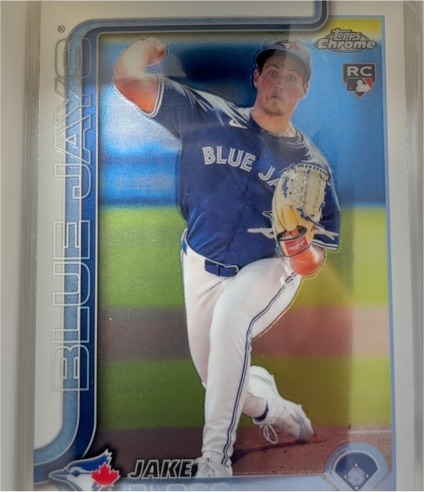 2025 Topps Chrome #188 Jake Bloss — front