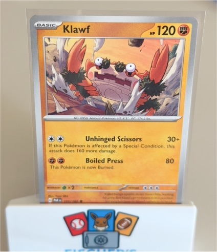 2024 Pokémon Scarlet & Violet #048 Klawf — front