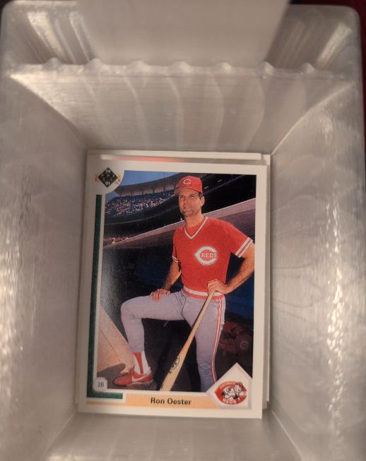 1991 Upper Deck #26 Ron Oester — front