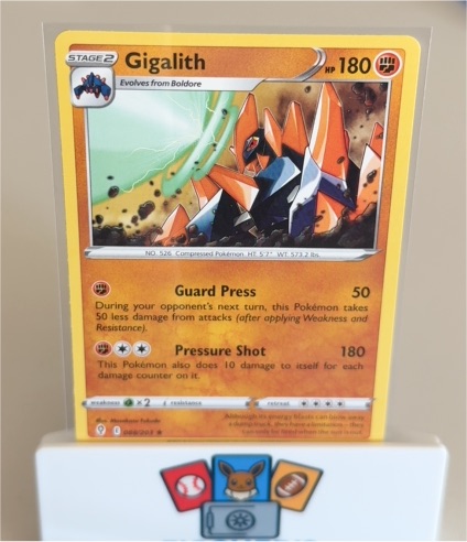 2021 Pokémon TCG Evolving Skies #88 Gigalith — front