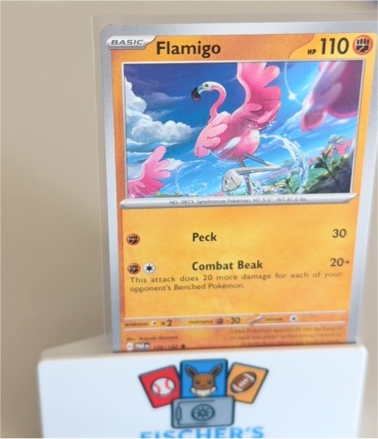 2023 Pokémon Paradox Rift #106 Flamigo — front