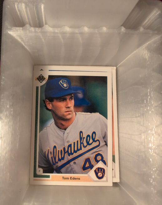 1991 Upper Deck #616 Tom Edens — front
