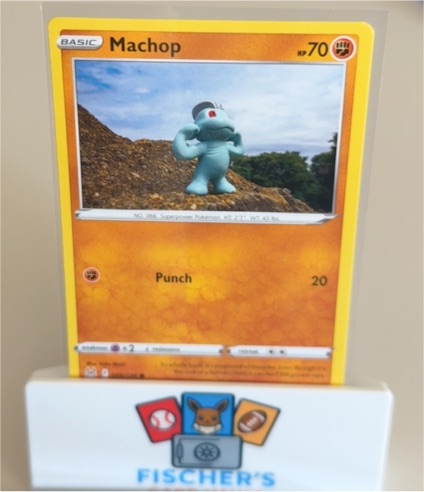 2022 Pokémon TCG Lost Origin #086 Machop — front