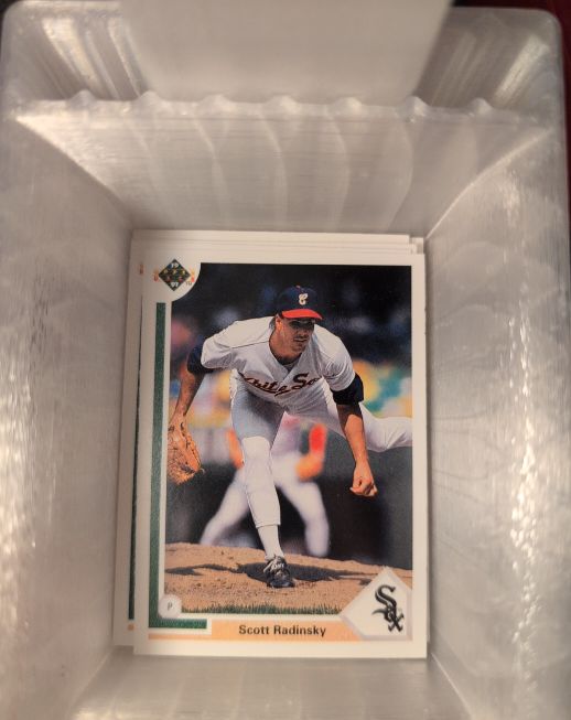 1991 Upper Deck #621 Scott Radinsky — front