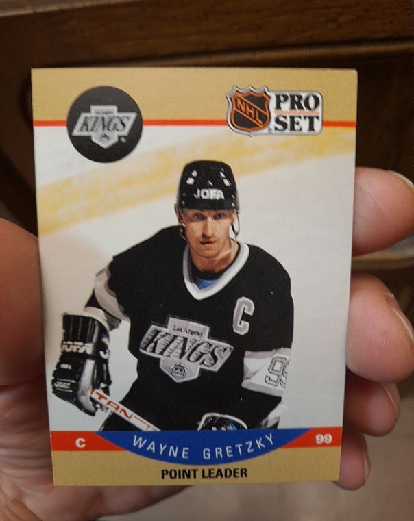 1990-91 Pro Set #394 Wayne Gretzky — front