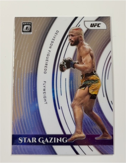 2022 Donruss Optic UFC #19 Deiveson Figueiredo Star Gazing — front