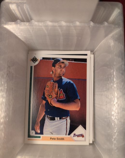 1991 Upper Deck #629 Pete Smith — front