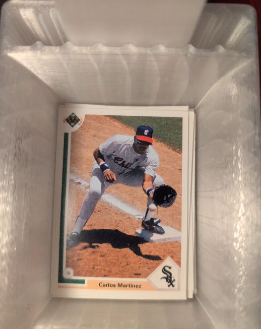 1991 Upper Deck #625 Carlos Martinez — front