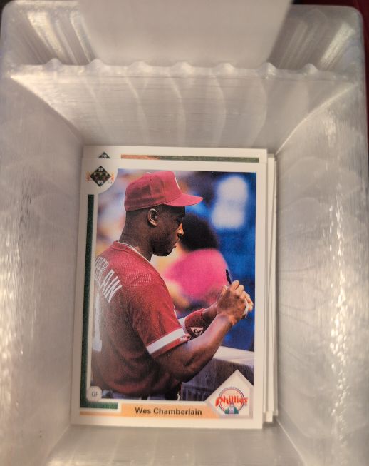1991 Upper Deck #626 Wes Chamberlain — front