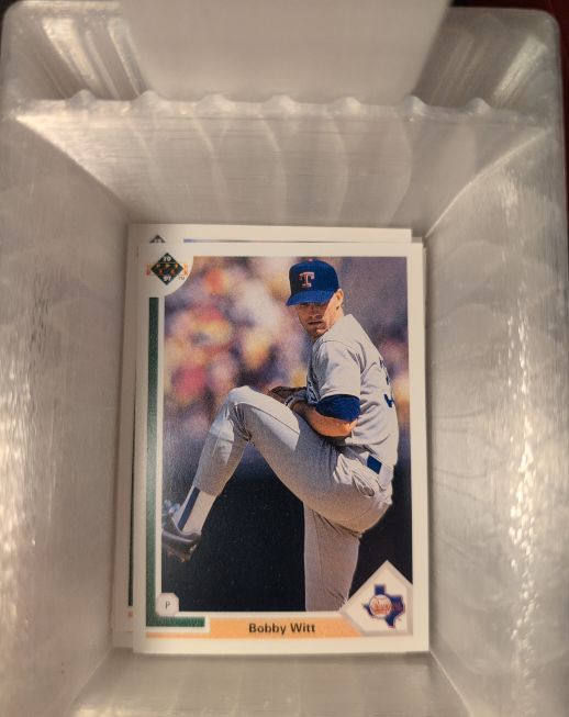 1991 Upper Deck #627 Bobby Witt — front