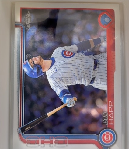 2025 Topps Chrome #144 Ian Happ — front