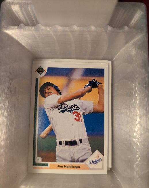 1991 Upper Deck #632 Jim Neidlinger — front