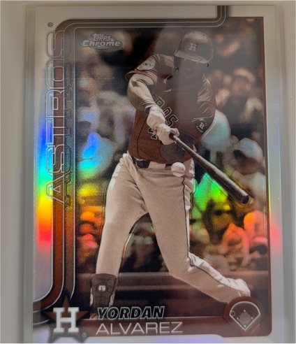 2025 Topps Chrome #267 Yordan Alvarez — front