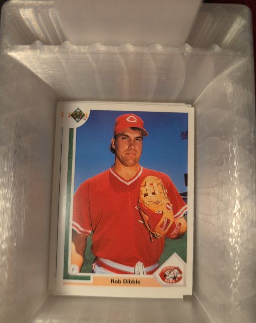 1991 Upper Deck #635 Rob Dibble — front