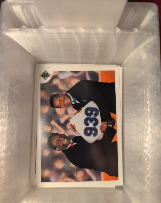 1991 Upper Deck #636 Lou Brock Rickey Henderson Stolen Base Leaders — front