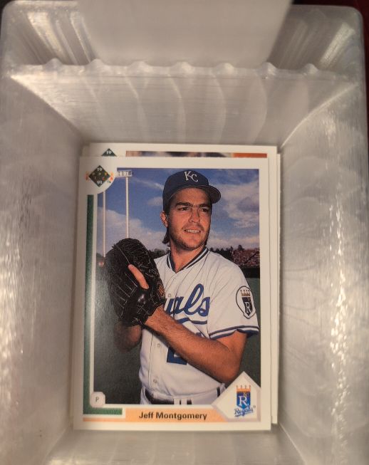 1991 Upper Deck #637 Jeff Montgomery — front