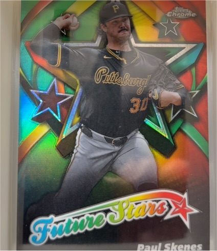 2025 Topps Chrome #FS-2 Paul Skenes Future Stars — front