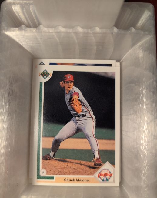 1991 Upper Deck #649 Chuck Malone — front