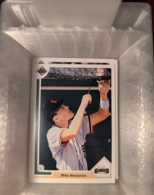 1991 Upper Deck #651 Mike Benjamin — front