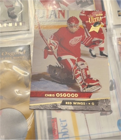 1992-93 Fleer Ultra #200 Chris Osgood — front
