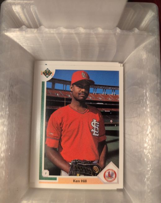 1991 Upper Deck #628 Ken Hill — front