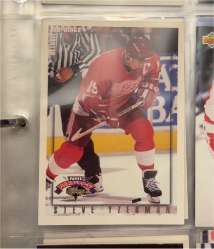 1996-97 Topps Picks #31 Steve Yzerman — front