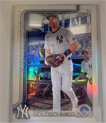 2025 Topps Chrome #168 Paul Goldschmidt — front