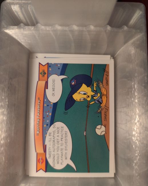 1991 Upper Deck Comic Ball 2 #86 Tweety Toronto Blue Jays — front