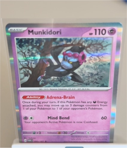 2024 Pokémon Prismatic Evolutions #044 Munkidori — front