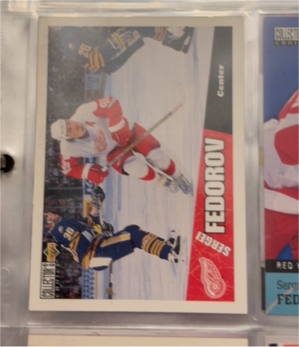 1996-97 Upper Deck Collector's Choice #80 Sergei Fedorov — front