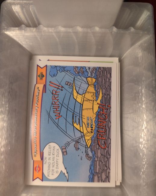 1991 Upper Deck Comic Ball 2 #8 Favorite Interplanetary Pastime Daffy Duck — front