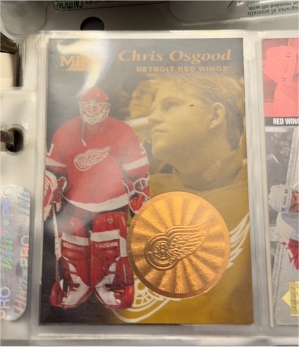 1996-97 Pinnacle Mint Bronze #25 Chris Osgood — front