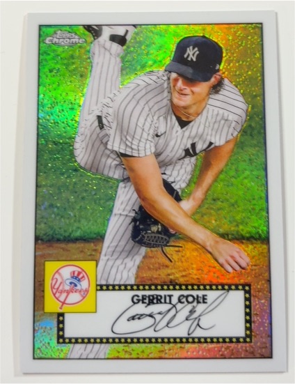2021 Topps Chrome #TC52-25 Gerrit Cole — front
