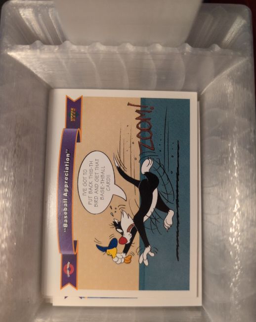 1991 Upper Deck Comic Ball 2 #157 Sylvester The Cat Baseball Appreciation — front