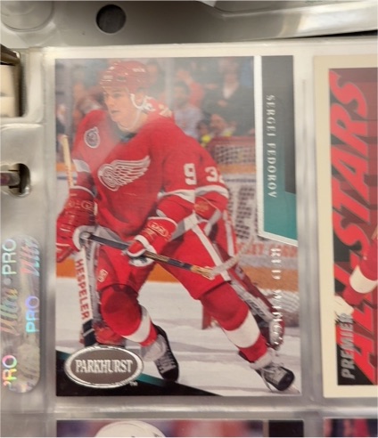 1991-92 Parkhurst #110 Sergei Fedorov — front
