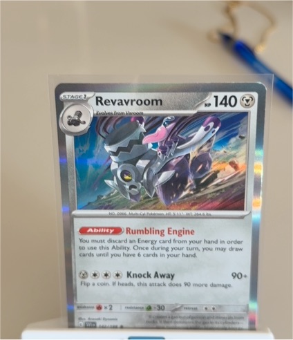 2023 Pokémon Scarlet & Violet Paldean Fates #065 Revavroom — front