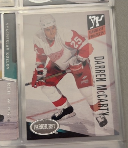 1993-94 Parkhurst #265 Darren McCarty — front